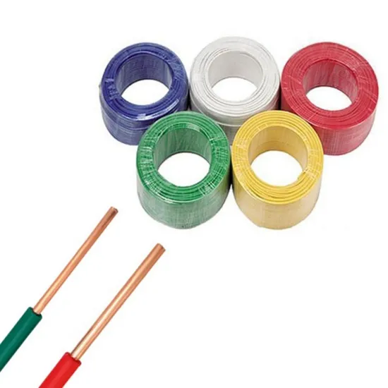 Cablaggio della costruzione di una casa isolato PVC UL1015 filo elettrico unipolare 1,5 mm 2,5 mm del conduttore di rame nudo da 20 AWG